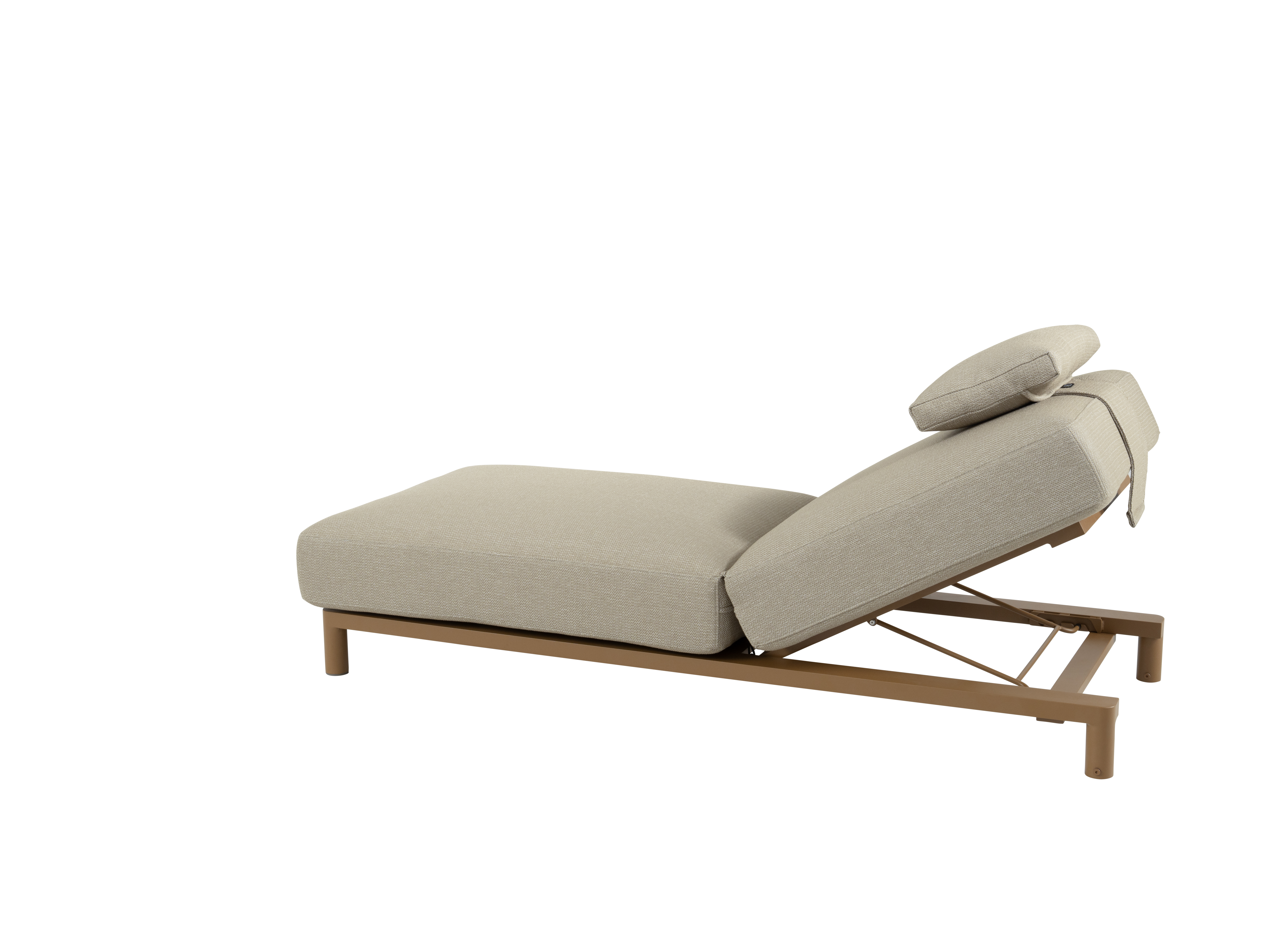 4 Seasons Madeira Sunbed W/cushions - Amber